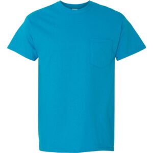 T-shirt Gildan - Coton supérieur avec poche - 5300