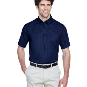 Chemise sergée à manches courtes Optimum Core365 - alphabroder - 88194