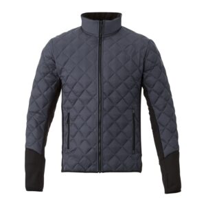 Manteau matelassée à diamant isolée hybride ROUGEMONT pour hommes - PCNA - TM19547