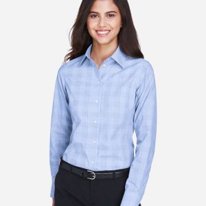 Chemise en prince-de-galles Crown Collection pour femmes - S&S - DG520W