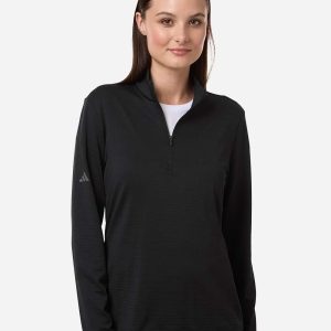 Gilet à rayures texturées et fermeture éclair quart de tour pour femme - A709 - CC (Copy)